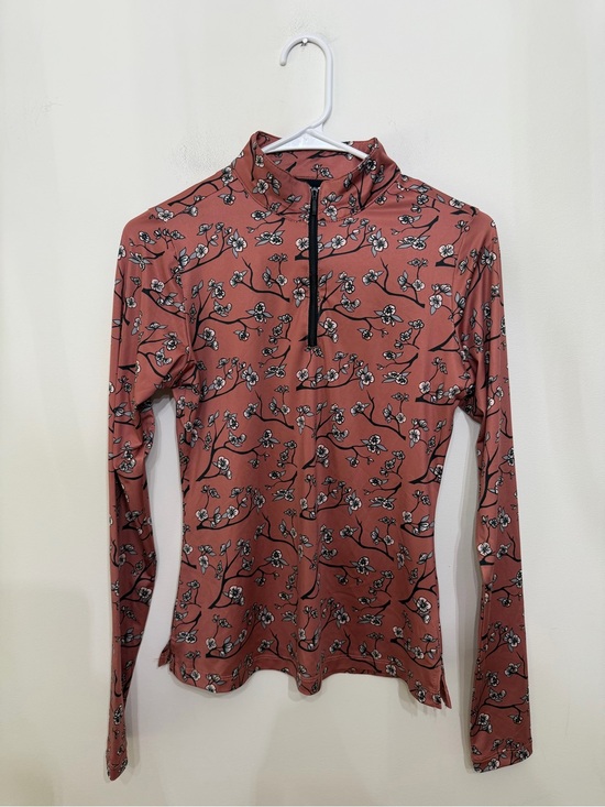 Deinhardt Designs Tops - Deinhardt Designs Equestrian Riding Pink Floral Long Sleeve Sunshirt Women’s S